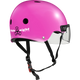 Triple 8 - Pink Glossy The Certified Sweatsaver Visor Helmet