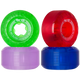 Ricta - 53mm Super Crystals Trans Purple Green Blue Red 95a - Skateboard Wheels