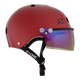 S1 Lifer Visor Helmet - Blood Red Gloss | Adult Skate Helmets from S-One