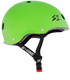 S1 Lifer Mini Helmet - Bright Green Matte | Childrens Skate Helmets From S-One