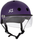 S1 Lifer Visor Helmet - Purple Matte | Adult Skate Helmets from S-One