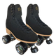 Jackson - Vista Black Skates with Viper Nylon plates | outdoor Rollerskates