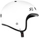 S1 Lifer Retro Helmet - White Gloss | Adult Skate Full Cut Helmets from S-One