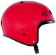 S1 Lifer Retro Helmet - Red Gloss with Checkers | Adult Skate Full Cut Helmets from S-One