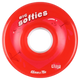 Chaya - Big Softies ( Red ) Outdoor roller skate wheels - Set of 4 wheels