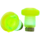 Jammerz Light Up Toe Plugs - Fluorescent Yellow - 5/8 Plug ( set of 2 )