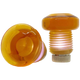 Jammerz Toe Plugs - Light Up - Root Beer - 5/8 Plug ( set of 2 )