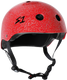 S1 Lifer Helmet  - Red Gloss Glitter | Adult Skate Helmets from S-One