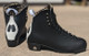 Moxi Skates -  Custom Vegan Black / White Jack Boots & Skate Packages