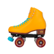 Riedell Crew Turmeric Yellow leather outdoor complete roller skates