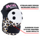 187 Killer Pads - Moxi Leopard Super Six Pack - Adult Knee Elbow & Wrist Safety Gear Set