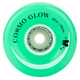 Moxi Skates - Cosmo - Galaxy Green Glow Wheel  ( set of 4 )