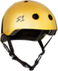 S1 Lifer Helmet - Gold Mirror Gloss | Adult Skate Helmets from S-One