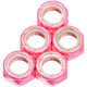 Defiant Upgrades - Bubblegum Pink Roller Skate Kingpin Nuts ( Set of 5 )