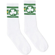 Socco - Shamrock Socks | White