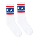 Socco -  Stars & Stripes Socks | White