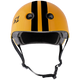 S1 Lifer Helmet - Bright Orange Gloss W/ Black Stripes | Adult Skate Helmets from S-One