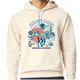 Skate Ratz - Groovy Cruisin' Hooded Sweatshirt | Ivory | Adult Unisex Sizing