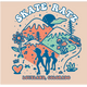 Skate Ratz - Groovy Cruisin' Women’s California Wave Hooded Sweatshirt| Blush Pink | Adult Womens Sizing