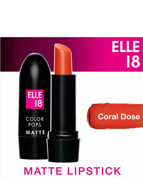 Elle 18 Color Pops Matte Lip Color - Coral Dose