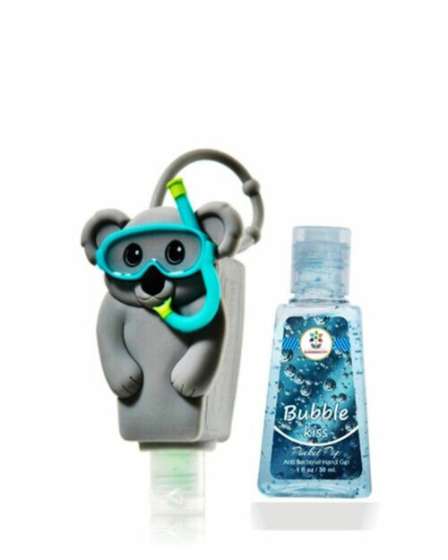 Bloomsberry Bubble Kiss Koyala holder with sanitizer