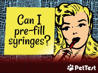 Can I Pre-fill Syringes?
