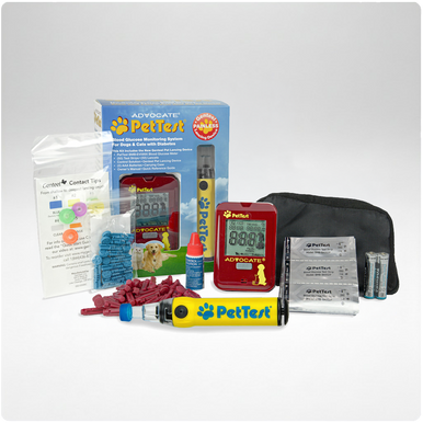 PetTest Meter Kit with Genteel Painless Lancing Device (852982006026-G)