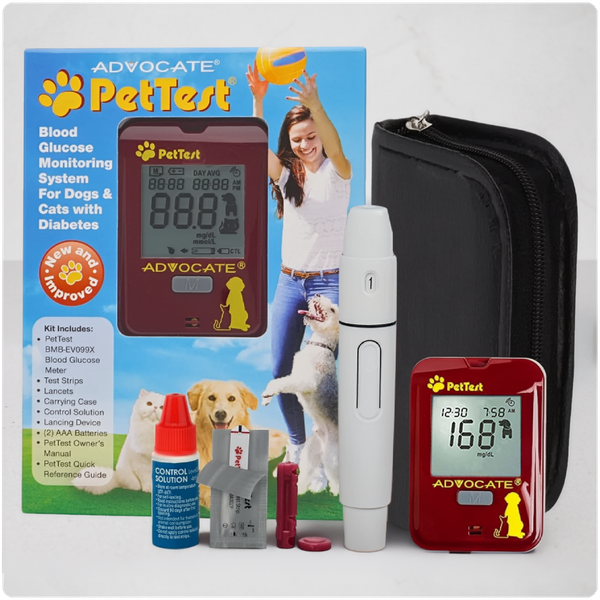 PetTest Meter Kit - INCLUDES 25 TEST STRIPS (852982006026)