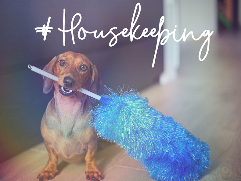 Let's do a little "Housekeeping"...