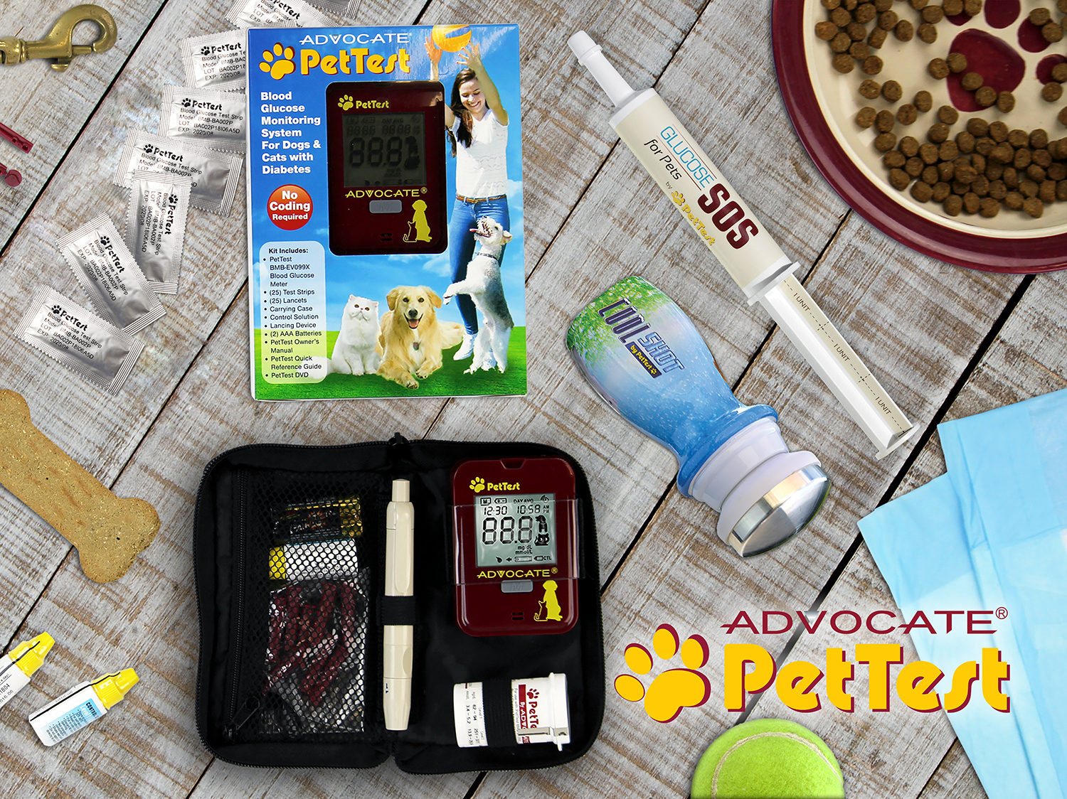 Supplies For Your Diabetic Dog PetTest by Advocate