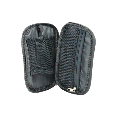 Replacement carrying case for most glucose meter kits