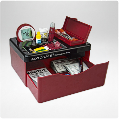 PetTest Stor-More diabetes supply organizer