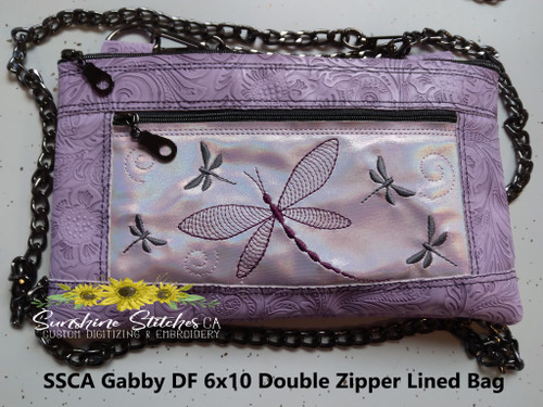 SSCA Gabby DF 6x10 Zipper Bag