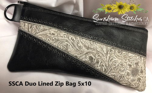 Duo ITH 5x10 Lined Zip Bag