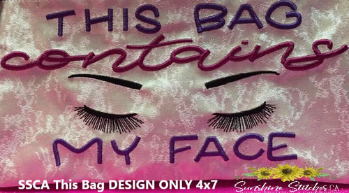 This Bag 4x8 DESIGN ONLY NOT A BAG