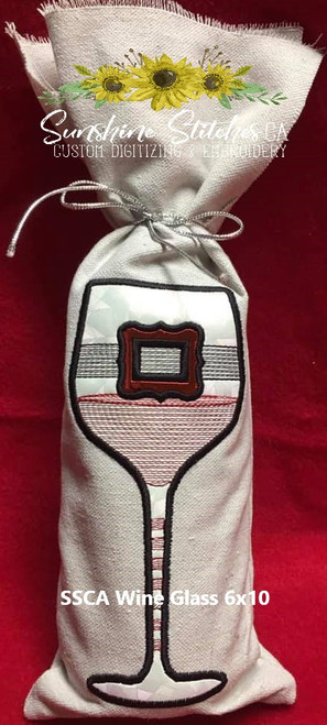 Wine, Glass, 6x10, Bottle, Cover,