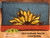 Sunflower, Panel, 6x10, Lined, Zip, Bag,