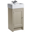 Hampton 400 Cloakroom Basin Unit - Mocha
