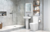 Tilia Rimless C/C WC & Soft Close Seat
Tiles, Ballymena, Bathrooms, Floor Tiles, Wall Tiles, Flooring, Belfast, Antrim, Northern Ireland
Tuscany Tiles & Bathrooms: Bathroom Floor Tiles, Wall Tiles & Flooring