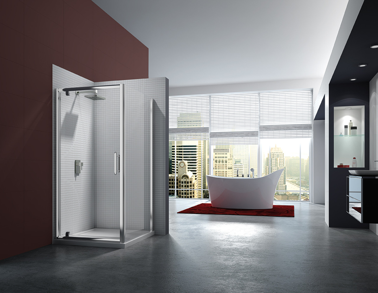 PIVOT SHOWER DOORS