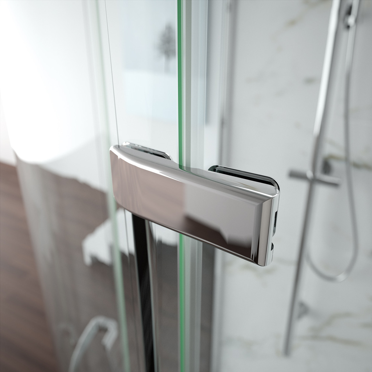 HINGED SHOWER DOORS