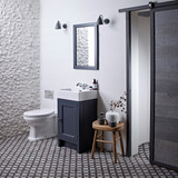 Hampton 400 Cloakroom - Basin Unit
