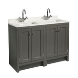 Hampton 1200 Underslung Basin Unit- Pewter
