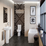 Laurus² C/C Fully Shrouded WC & Soft Close Seat
Tiles, Ballymena, Bathrooms, Floor Tiles, Wall Tiles, Flooring, Belfast, Antrim, Northern Ireland
Tuscany Tiles & Bathrooms: Bathroom Floor Tiles, Wall Tiles & Flooring