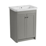 Halcyon 600mm Freestanding Wash Unit Stone Grey
