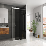 Merlyn 10 Series Sliding Doors
10 Series Sliding Door with Side Panel Black Glass LR
Tiles, Ballymena, Bathrooms, Floor Tiles, Wall Tiles, Flooring, Belfast, Antrim, Northern Ireland
Tuscany Tiles & Bathrooms: Bathroom Floor Tiles, Wall Tiles & Flooring