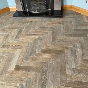 TUSCANY HERRINGBONE SMOKED BRUSHED WHITE OILED
