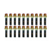 Wheel Mate Mevius 17 Hex Lug Bolt Set of 20 - Chrome Neon 14x1.25 40mm Cone 60 DEG TAP - 40592N User 1