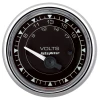 AutoMeter Chrono 2-1/16in 18V Electric Voltmeter Gauge - Chrome - 9792 Photo - Primary