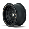 Dirty Life 9302 Roadkill 17x9/8x170 BP/-14mm Offset/130.8mm Hub Matte Black Wheel - Beadlock - 9302-7970MB14 Photo - Primary